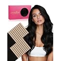 WENNALIFE 3.15 inch Wide Tape in Hair Extensions Human Hair, Tape in Weft