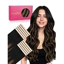WENNALIFE 3.15 inch Wide Tape in Hair Extensions Human Hair, Tape in Weft