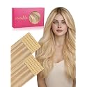 WENNALIFE 3.15 inch Wide Tape in Hair Extensions Human Hair, Tape in Weft