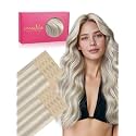 WENNALIFE 3.15 inch Wide Tape in Hair Extensions Human Hair, Tape in Weft