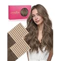 WENNALIFE 3.15 inch Wide Tape in Hair Extensions Human Hair, Tape in Weft