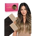 WENNALIFE 3.15 inch Wide Tape in Hair Extensions Human Hair, Tape in Weft