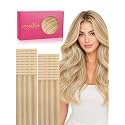 WENNALIFE 3.15 inch Wide Tape in Hair Extensions Human Hair, Tape in Weft