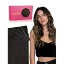 WENNALIFE Genius Tape in Hair Extensions Human Hair, Invisible Tape in