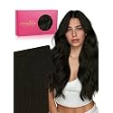 WENNALIFE Genius Tape in Hair Extensions Human Hair, Invisible Tape in