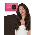 WENNALIFE Genius Tape in Hair Extensions Human Hair, Invisible Tape in