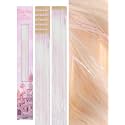 WENNALIFE Hair Tinsel Tape in Hair Extensions, Bright White 12PCS 24 Inch Invisible Tape in Extensions Quick Install Glitter Tinsel Hair Extensions Sparkle Fairy Party Hair Accessories for Women
