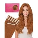 WENNALIFE Multi-Piece Tape in Hair Extensions Human Hair, Tape in Weft