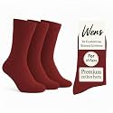 Wens Plain Dark Socks for Girls Boys