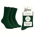 Wens Plain Dark Socks for Girls Boys