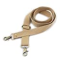 Wento 1pcs 31''-57'' Webbing Shoulder Cross Khaki Bag Strap,Replacement Cross Body Purse Straps,Khaki Canvas Purses Straps