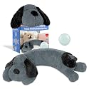 WEOK Puppy Heartbeat Toy for Separation Anxiety Relief, Heartbeat Stuffed Animal Anxiety Calming Behavioral Aid Plush Toy for Dogs Cats Pets