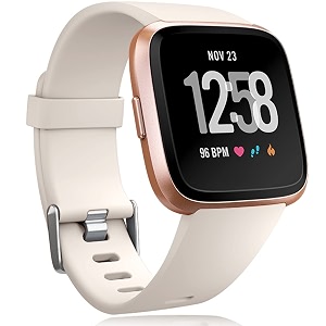 wepro bands compatible with fitbit versa smartwatch versa 2 and lite se for women men small and large