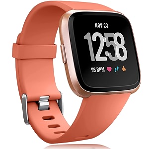 wepro bands compatible with fitbit versa smartwatch versa 2 and lite se for women men small and large