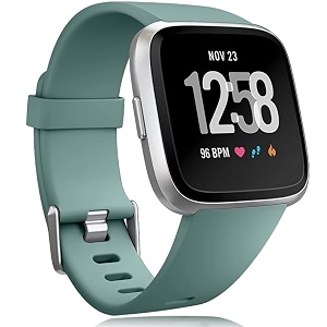 wepro bands compatible with fitbit versa smartwatch versa 2 and lite se for women men small and large