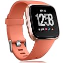 Wepro Bands Compatible With Fitbit Versa SmartWatch, Versa 2 and Lite SE for Women Men, Small and Large