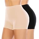 Werena Seamless Shaping Boyshorts Panties for Women Slip Shorts Under Dress Shapewear Shorts