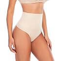 Werena Tummy Control Thong Shapewear for Women Seamless Shaping Novelty Thong Panties Body Shaper Underwear