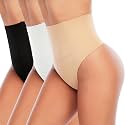 Werena Tummy Control Thong Shapewear for Women Seamless Shaping Novelty Thong Panties Body Shaper Underwear