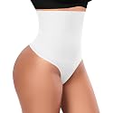 Werena Tummy Control Thong Shapewear for Women High Waisted Body Shaper Panties Shaping Thong Girdle Underwear