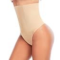 Werena Tummy Control Thong Shapewear for Women Seamless Shaping Novelty Thong Panties Body Shaper Underwear