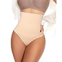 Werena Tummy Control Thong Shapewear for Women High Waisted Body Shaper Panties Shaping Thong Girdle Underwear