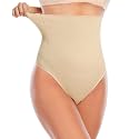 Werena Tummy Control Thong Shapewear for Women Seamless Shaping Novelty Thong Panties Body Shaper Underwear