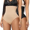 Werena Tummy Control Thong Shapewear for Women Seamless Shaping Novelty Thong Panties Body Shaper Underwear