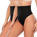 Werena Tummy Control Thong Shapewear for Women Seamless Shaping Novelty Thong Panties Body Shaper Underwear
