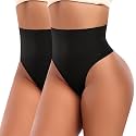 Werena Tummy Control Thong Shapewear for Women Seamless Shaping Novelty Thong Panties Body Shaper Underwear