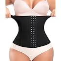 Werena Waist Trainer for Women Corset Shapewear Tummy Control Slimming Body Shaper Girdle Waist Cincher Belly Band