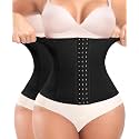 Werena Waist Trainer for Women Corset Shapewear Tummy Control Slimming Body Shaper Girdle Waist Cincher Belly Band
