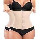 Werena Waist Trainer for Women Corset Shapewear Tummy Control Slimming Body Shaper Girdle Waist Cincher Belly Band