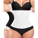 Werena Waist Trainer for Women Corset Shapewear Tummy Control Slimming Body Shaper Girdle Waist Cincher Belly Band