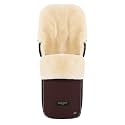 Werner Christ Baby Sheepskin footmuff FLIMS Luxe - Full Medical Sheepskin footmuff for Buggy (from 6 to 36 mo.), Medical Fur, Universal with Long Slits