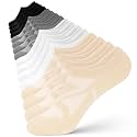 wernies 8 Pairs No Show Socks Women Low Cut Ankle Socks for Women