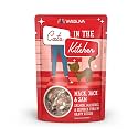 Weruva Cats in the Kitchen Mack, Jack &amp; Sam with Mackerel, Skipjack &amp; Salmon in Gravy Cat Food, 3oz Pouch (Pack of 12)