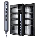 Wesdut 76-in-1 Mini Electric Screwdriver Set, [Precise Torque Control] Magnetic Power Precision Screw driver, Rechargeable Tiny Cordless Repair Tool Kit, for Eyeglass, Watch, Computer, PS5, Electronic
