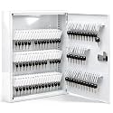 Wesiti 110 Key Lock Box, Key Cabinet with Adjustable Numbered Hooks, White