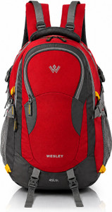wesley internal organiser rucksack college bag 45 l laptop backpack