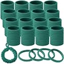 Wesnoy 120 Pcs Weaving Loom Refill Loops for 10'' Potholder Loom,Green