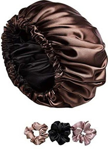 Wesofy Satin Hair Bonnet cap 3 Primium