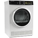 West Bend Clothes Dryer Compact Portable Front Loading for Laundry, Auto and Timed Dry Settings and Anti-Wrinkle, Perfect for Apartments, RV and More, 4-Cu.Ft, White