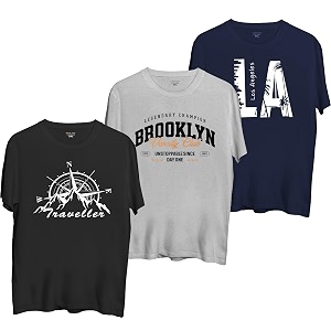 West Gate Clothing Plus Size Cotton T-Shirt