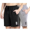 West Gate Clothing Plus Sizes Men's Cotton Knee Length Shorts | Casual and Night Wear Mens Shorts | A1