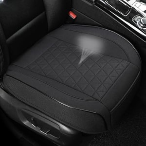 west llama linen front car seat cover protector anti-slip bottom seat cover fits 95 of vehicleswrapping around the bottomtriangular patternblack-1pcs