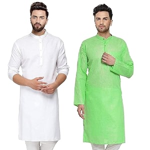 WESTCORE Mens Cotton Kurta Combo - Pack