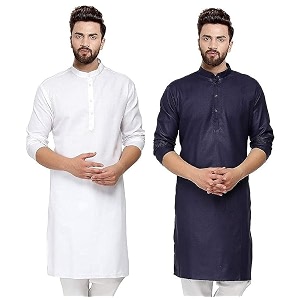 WESTCORE Mens Cotton Kurta Combo - Pack