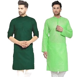 WESTCORE Mens Cotton Kurta Combo - Pack