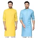 WESTCORE Men39s Cotton Kurta Combo - Pack